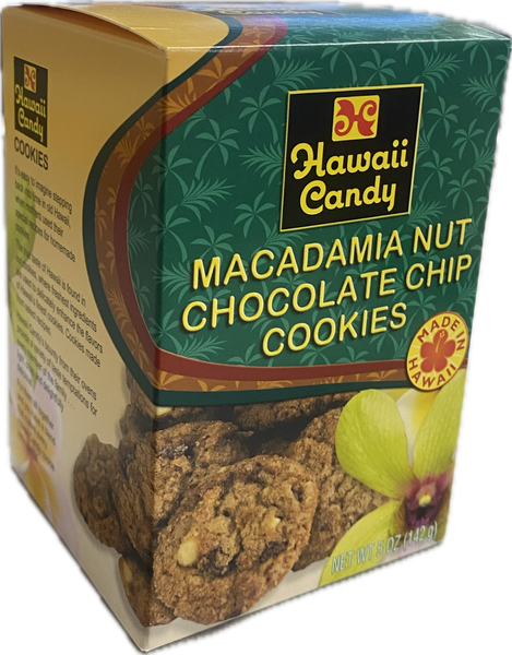 Hawaii Candy Mac Nut Choc Chip Cookies