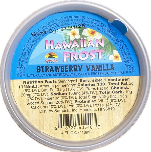 Hawaiian Frost Cups
