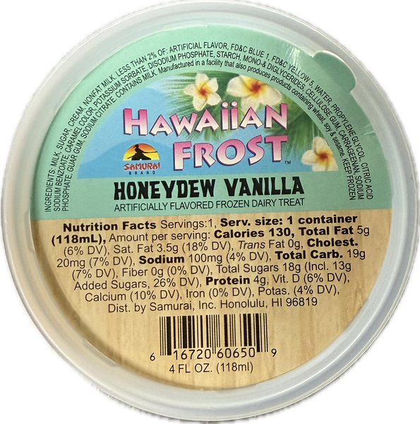 Hawaiian Frost Cups