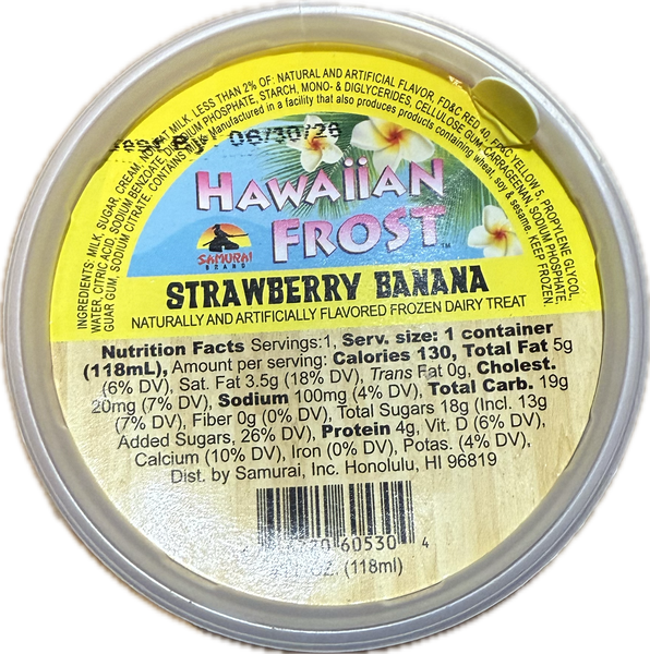 Hawaiian Frost Cups
