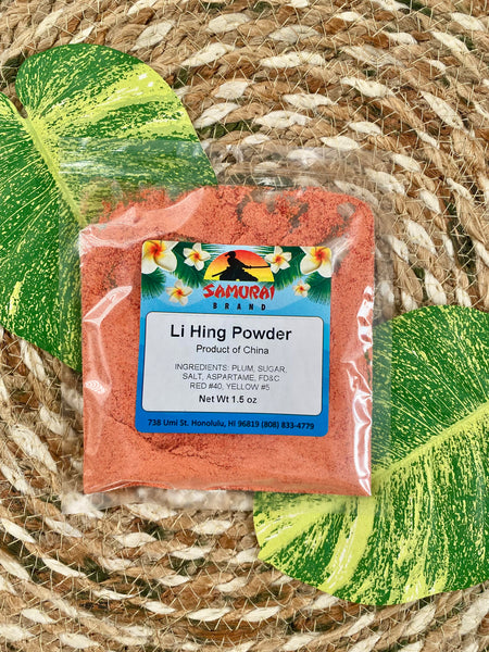 Packaged Li Hing Powder