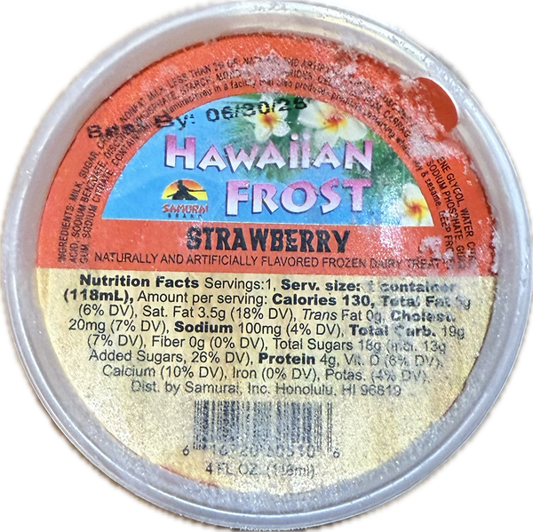 Hawaiian Frost Cups