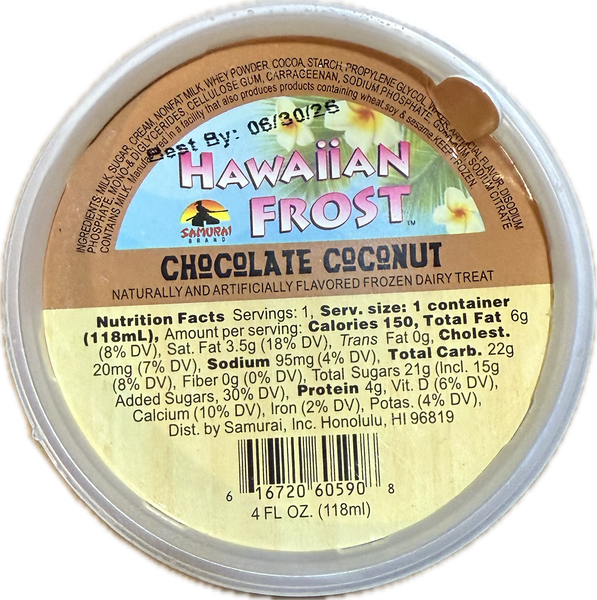Hawaiian Frost Cups