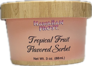 (NON-DAIRY) Tropical Fruit Sorbet 3oz. Cups