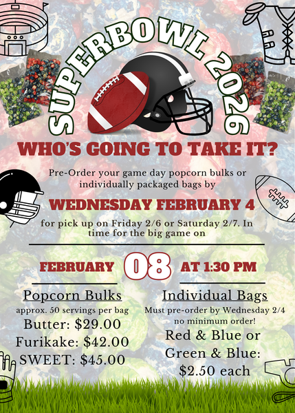 Superbowl Popcorn 2026